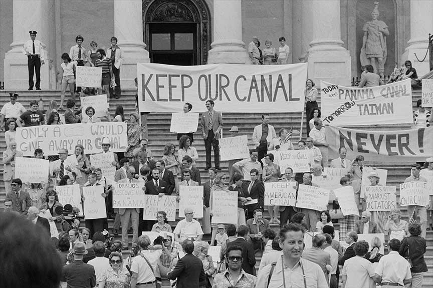 The U.S. Agrees to Give Up the Panama Canal