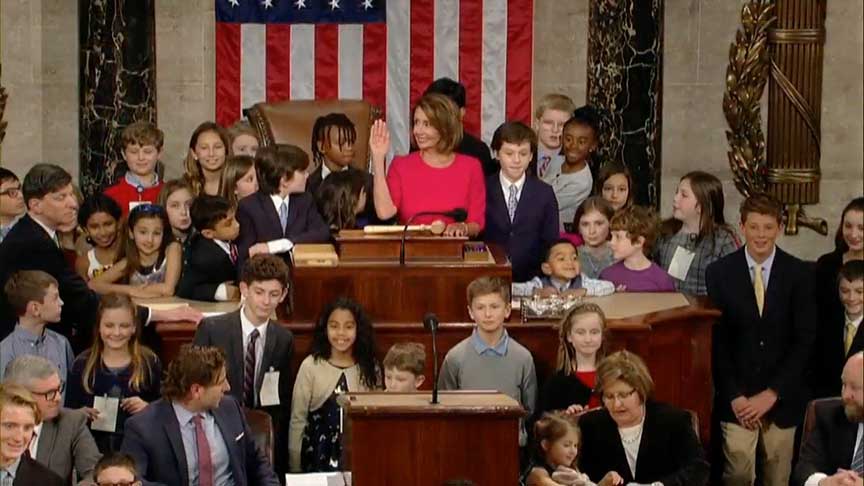 Nancy Pelosi Becomes Speaker