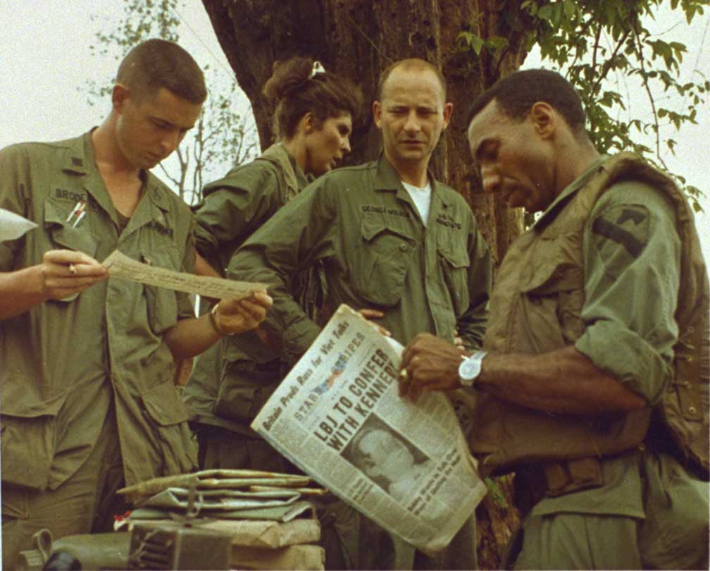 Johnson Reports to Kennedy
