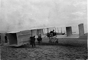 The Voisin-Delagrange Biplane Flies