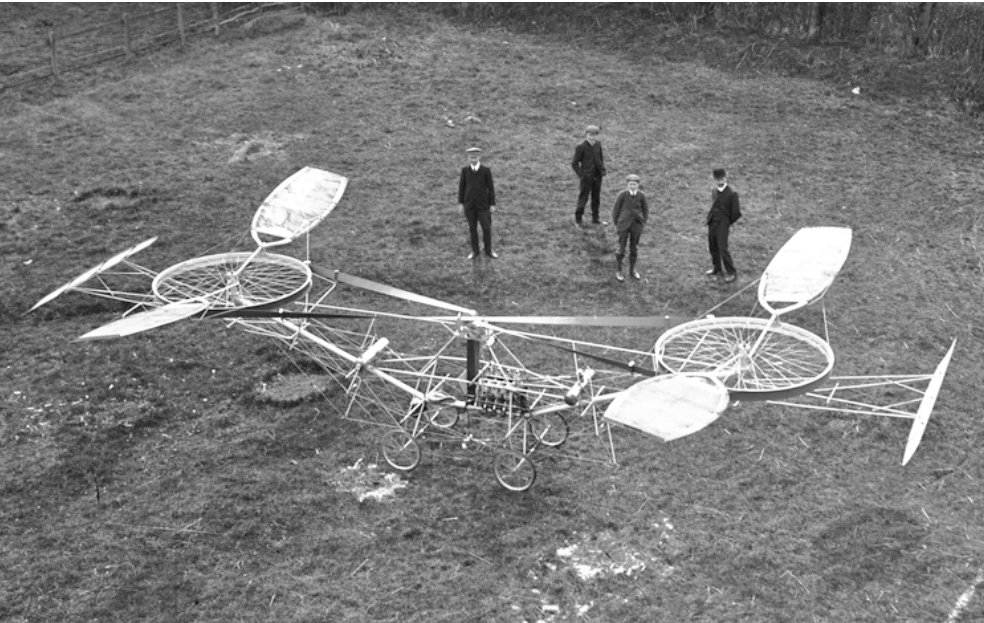 First Helicopter Flies