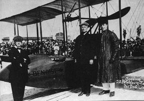 First Scheduled Airline Passenger Service