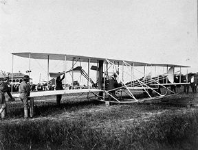 Wilbur Wright Flies in Europe