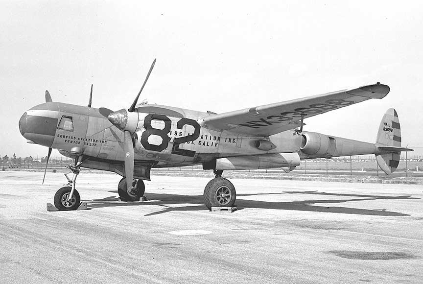 P-38 Crosses the U.S. in 7 Hours 2 Minutes